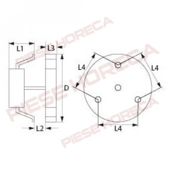 Ventilator cuptor PIRON, ROLLER-GRILL